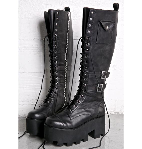 Current Mood Jane Doe Boots Dolls Kill