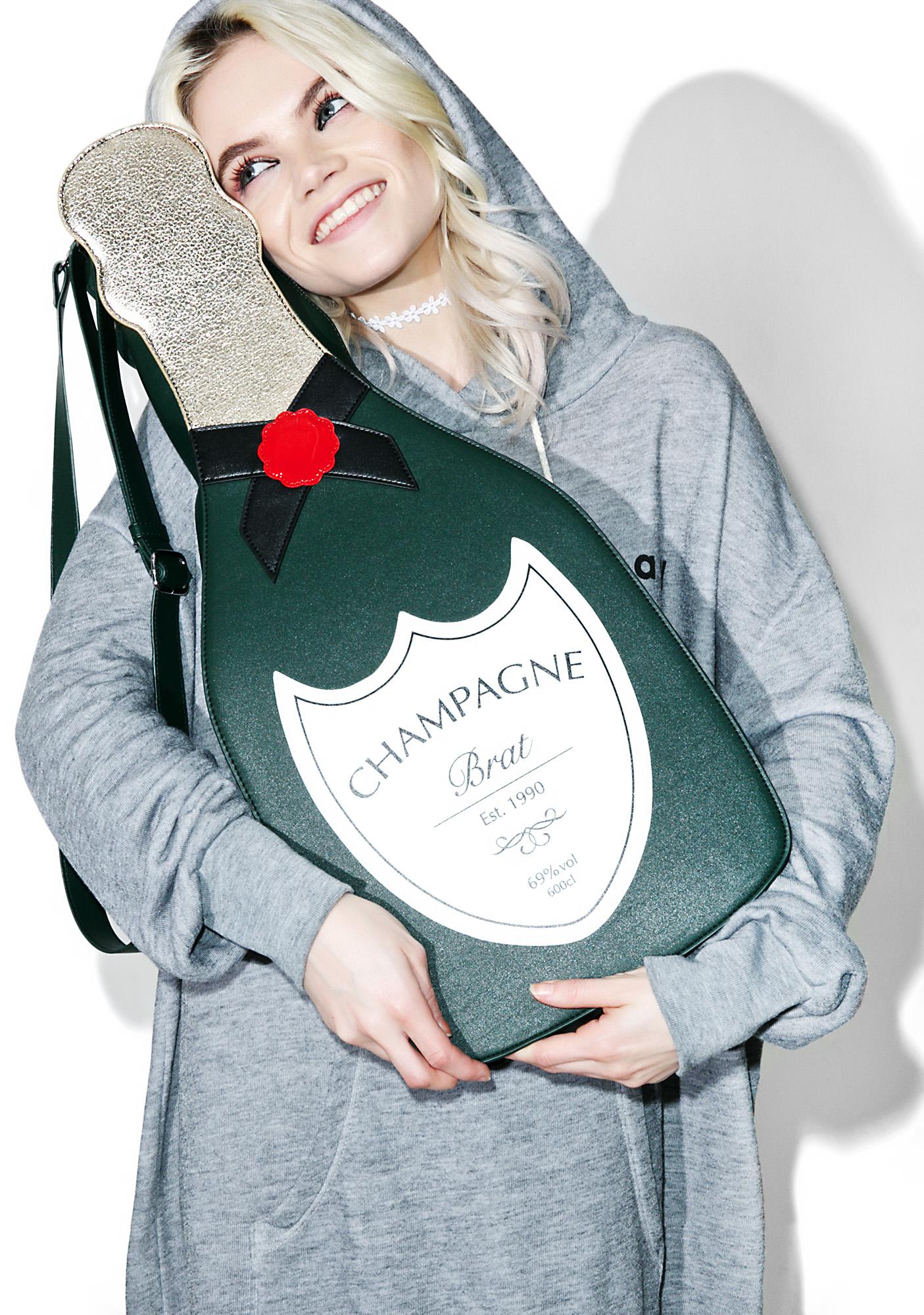 Current Mood Champagne Bottle Shape Bag | Dolls Kill