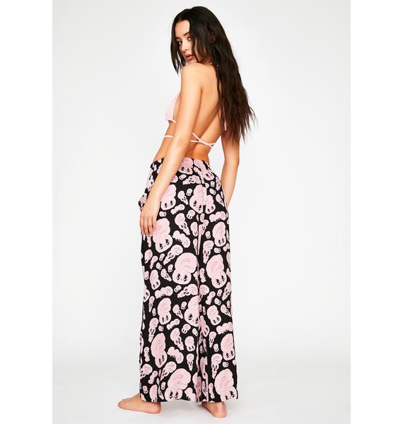 lazy oaf pink pants