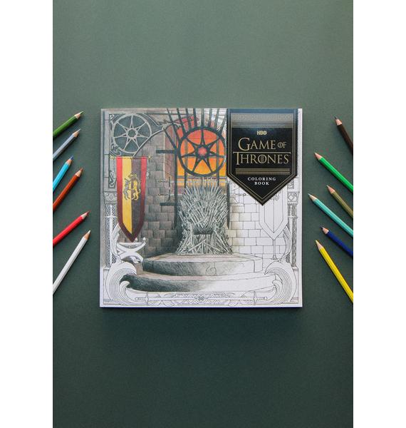 HBO Game Of Thrones Coloring Book Dolls Kill