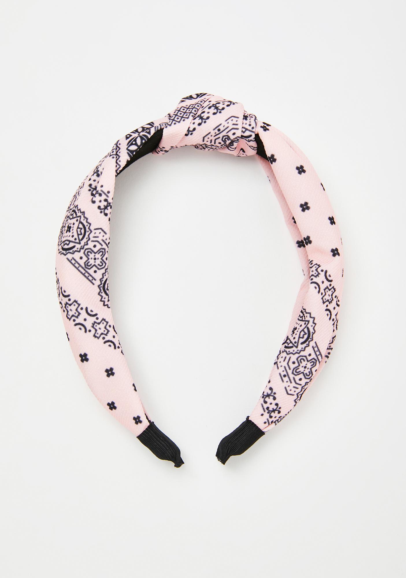 Bandana Headband Pink Dolls Kill