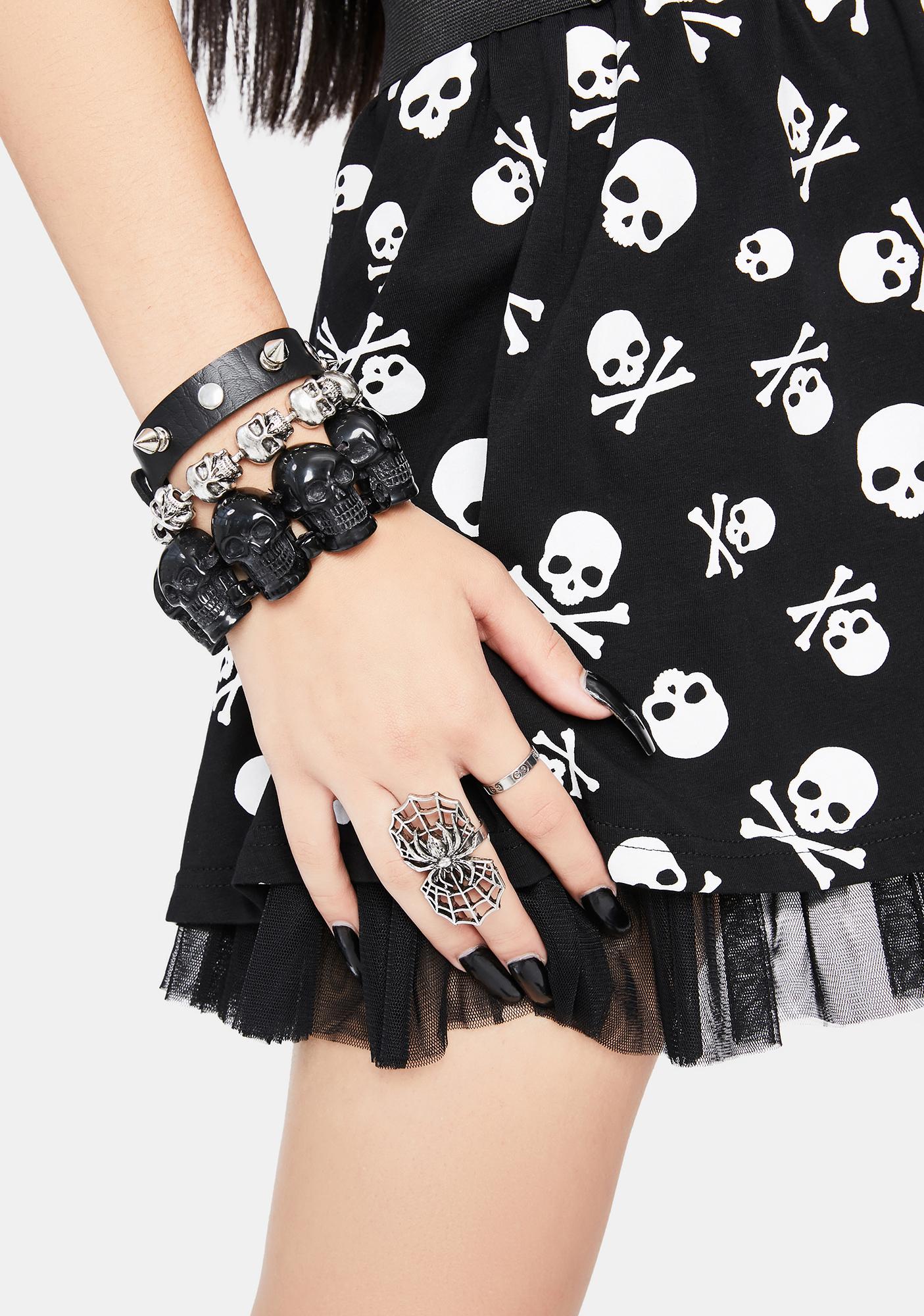 northern skull bracelet