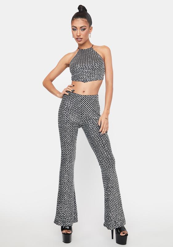 sparkly pants set