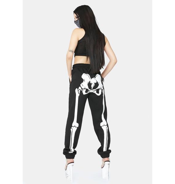 skeleton joggers womens