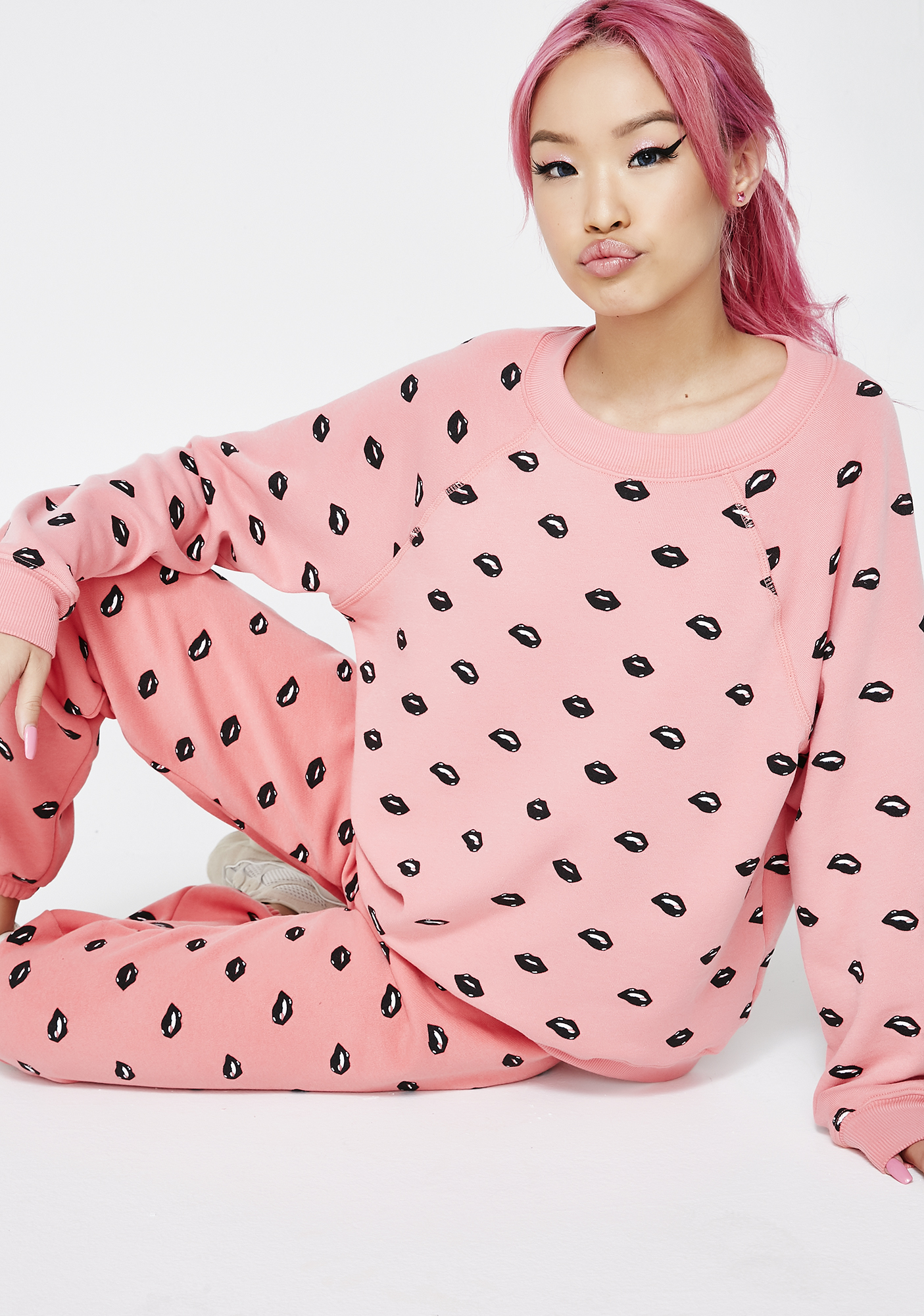wildfox lips sweatshirt
