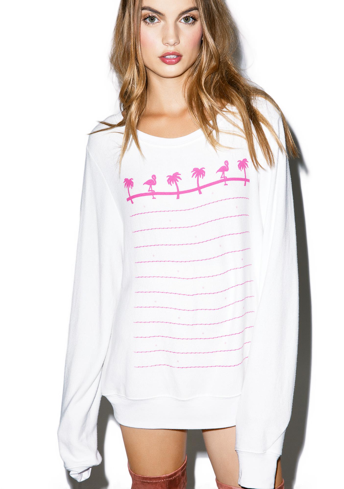 Wildfox Couture Animal Style Baggy Beach Jumper | Dolls Kill