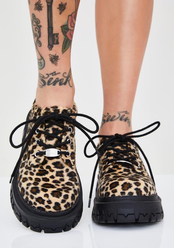 cheetah oxfords