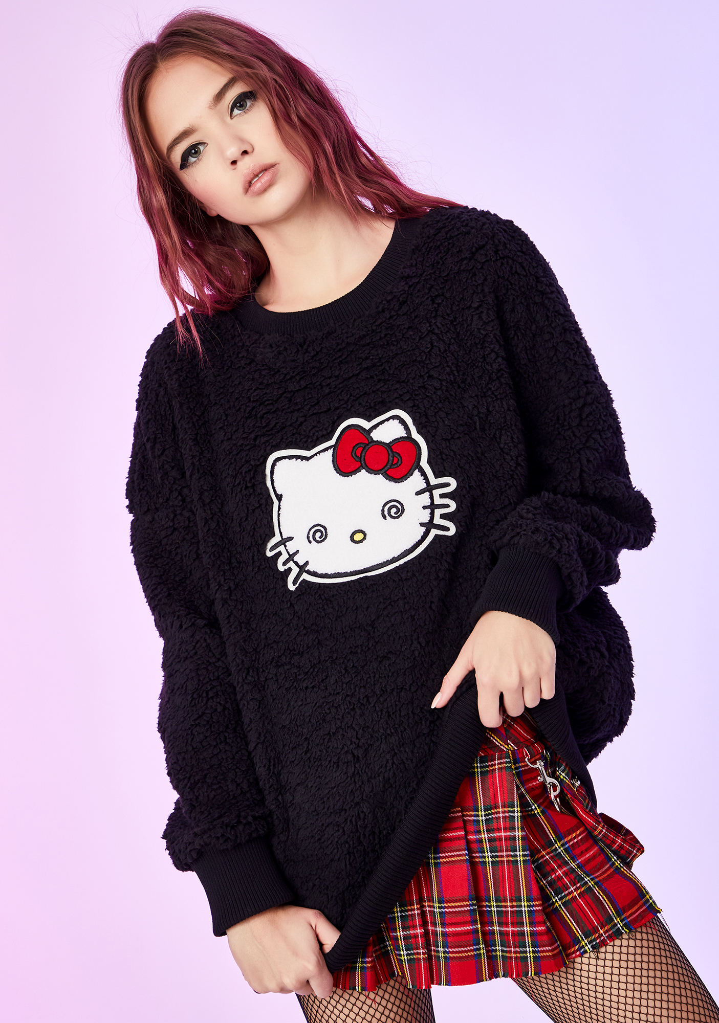 hello kitty moletom com capuz dolls kill