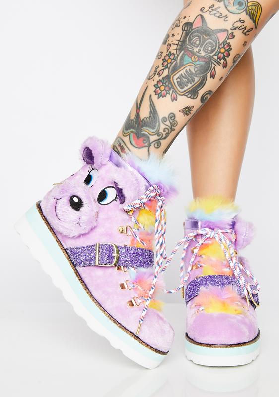 irregular choice teddy bear shoes