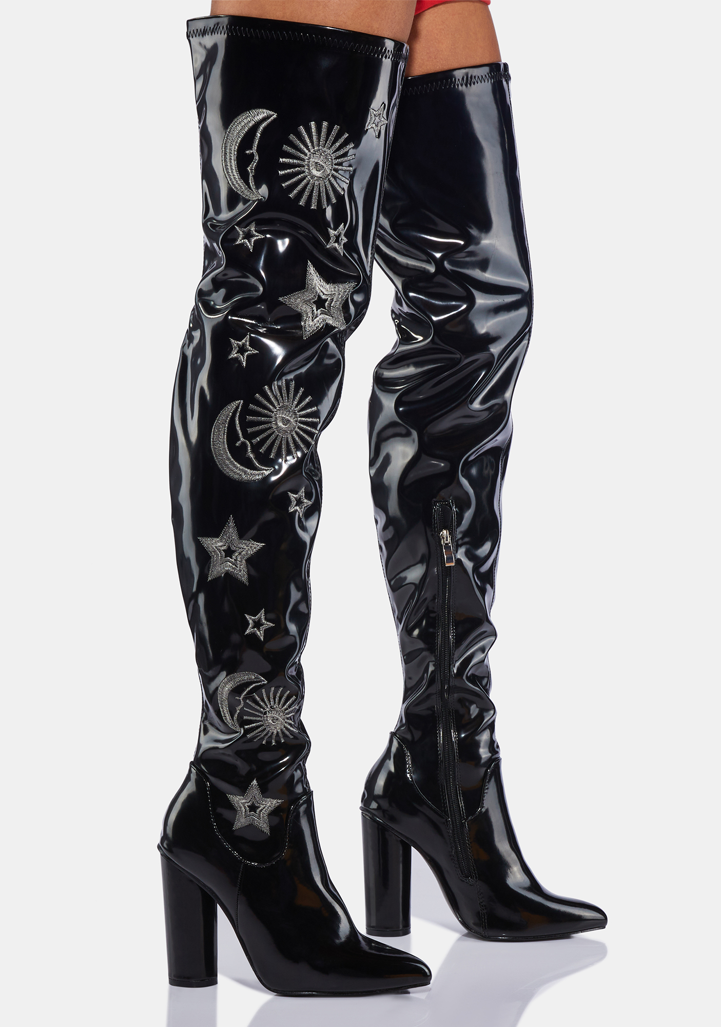 koi footwear astrid thigh high boots