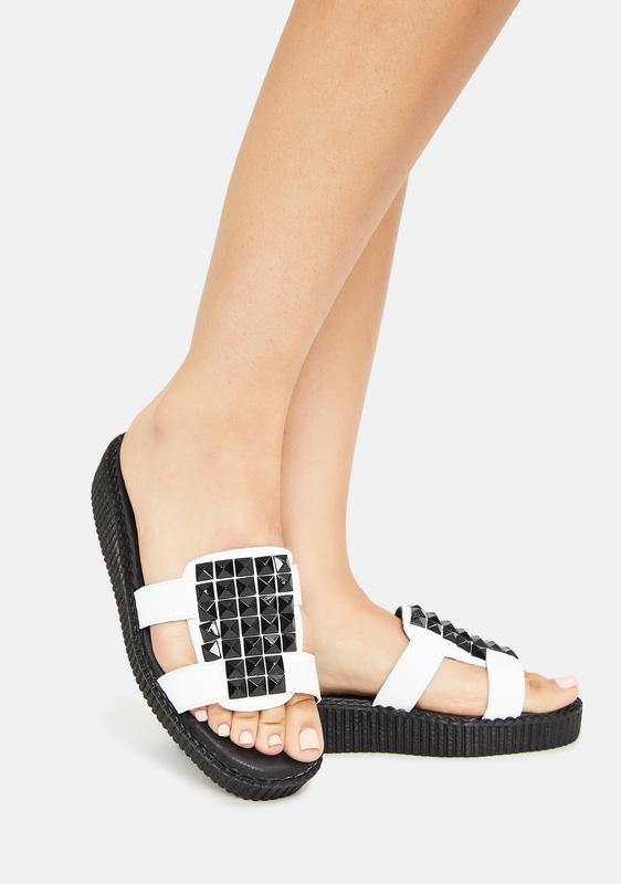 studded mule sandals