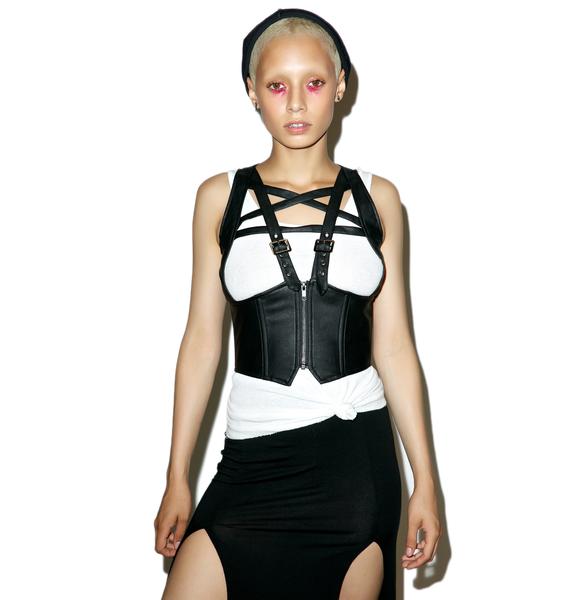 Killstar No Mercy Pentagram Harness | Dolls Kill