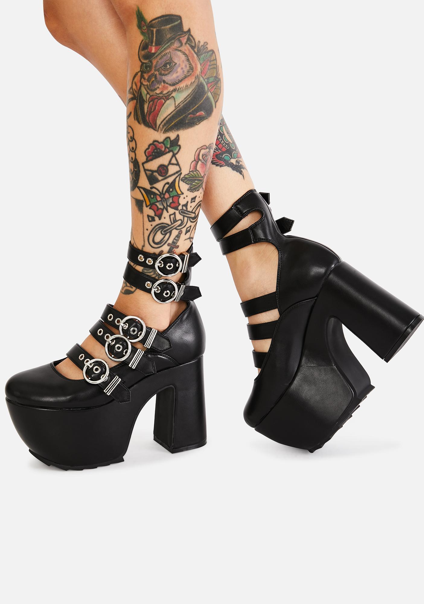 lamoda platform heels