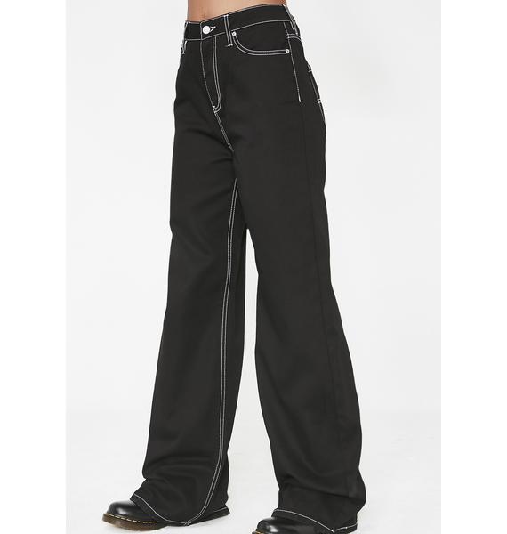 dickies worker wide leg skater pants