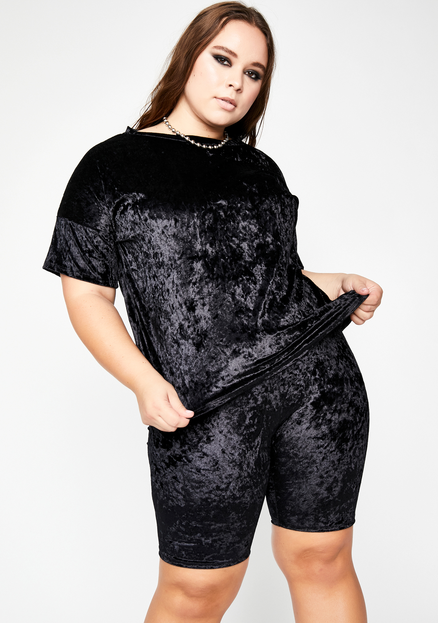 navy blue biker shorts plus size