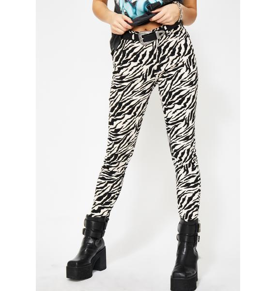 Motel Zebra Ultimate Jeans Dolls Kill