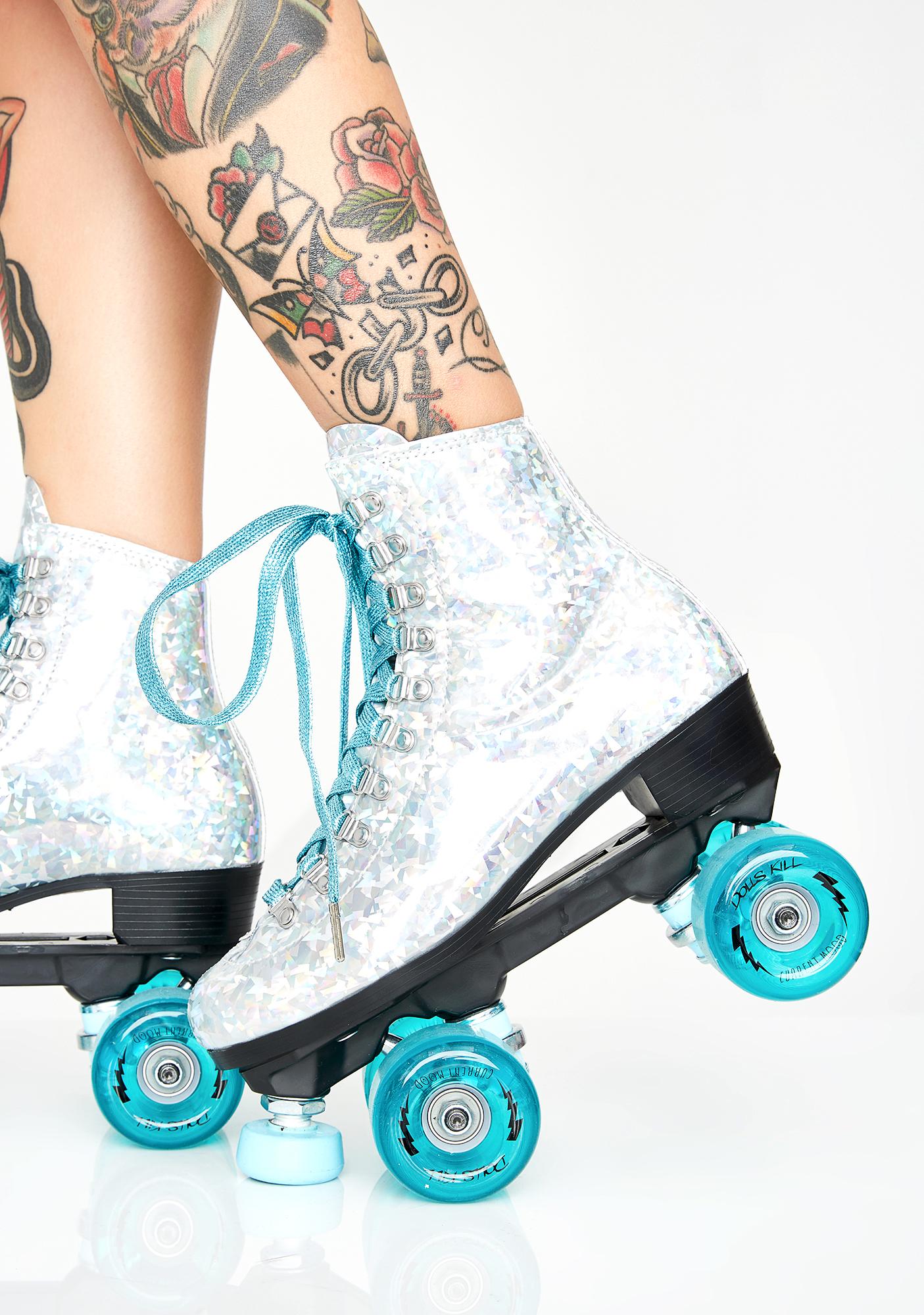 Current Mood Ruthless Rockette Roller Skates | Dolls Kill