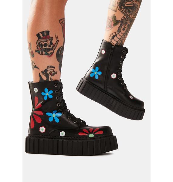 over it platform ankle boots lamoda