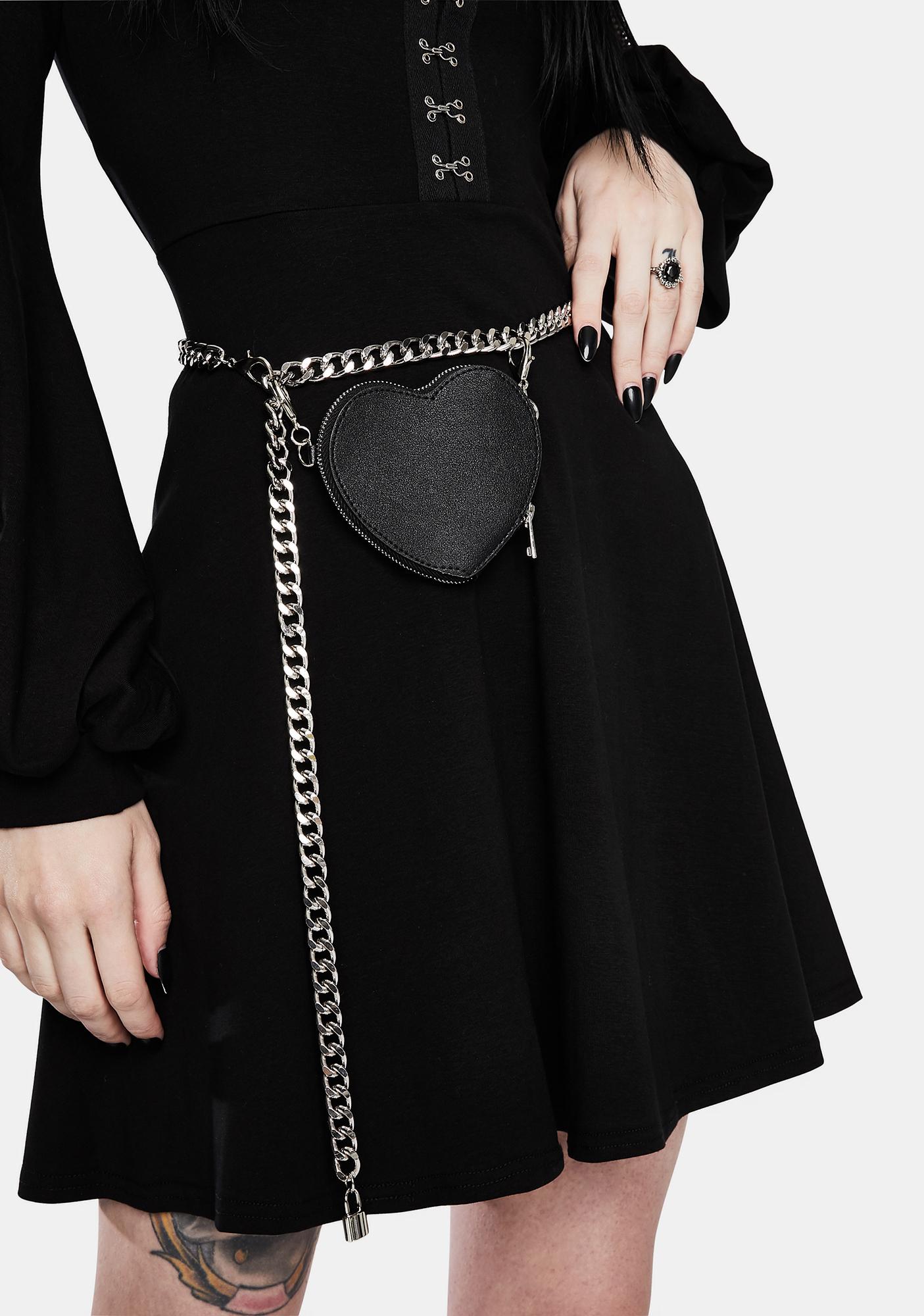 mini chain belt bag