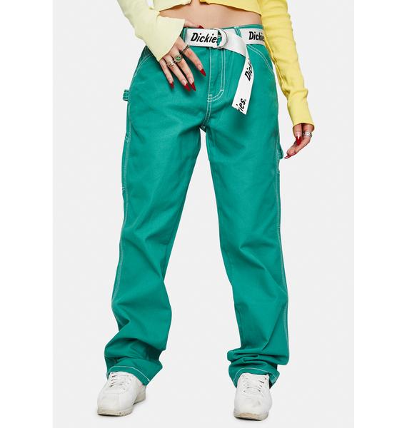 dickies lime green pants