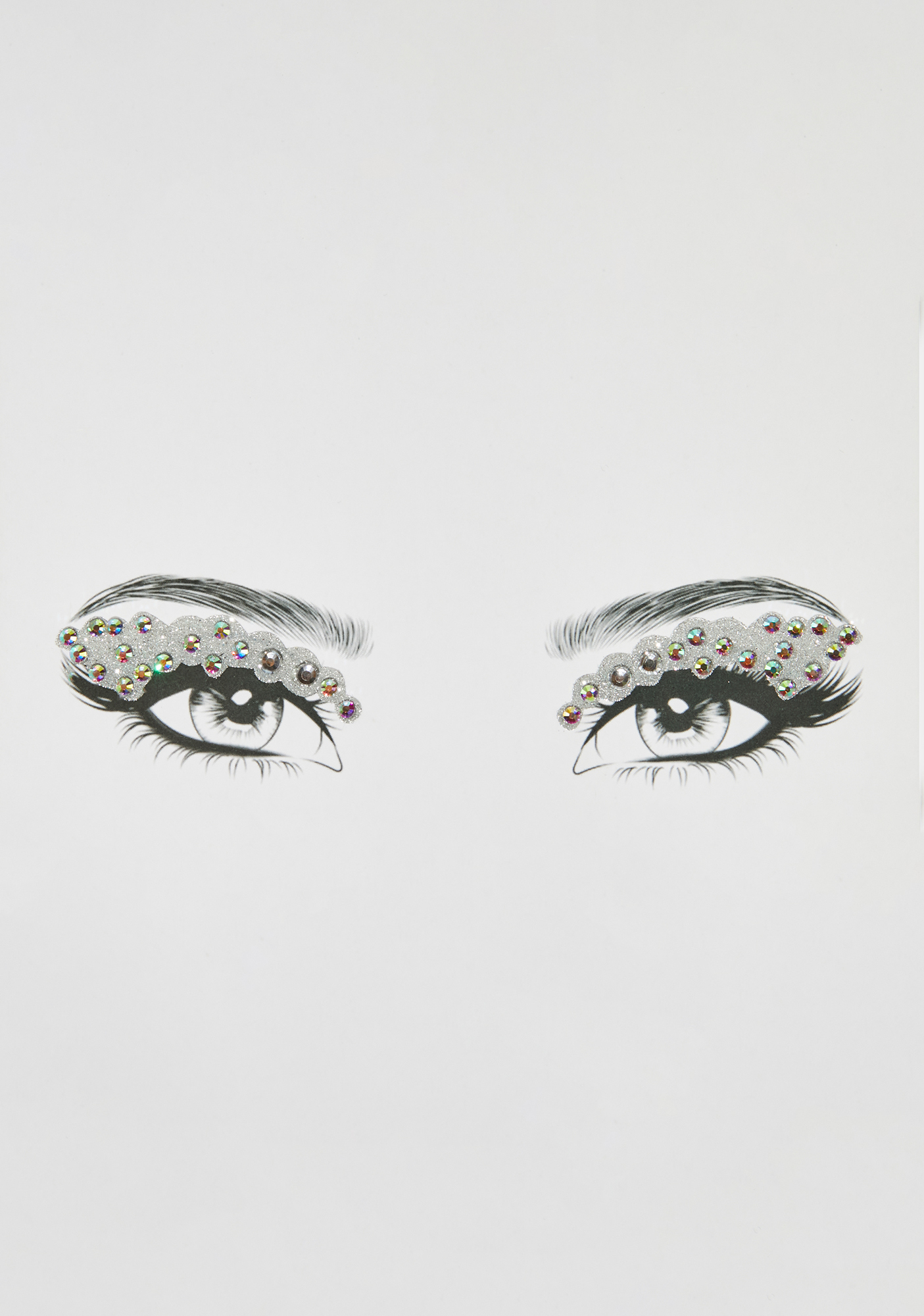 Glitter Forever Iridescent Eye Gems | Dolls Kill