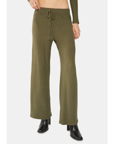 fila tonia velour flare track pants