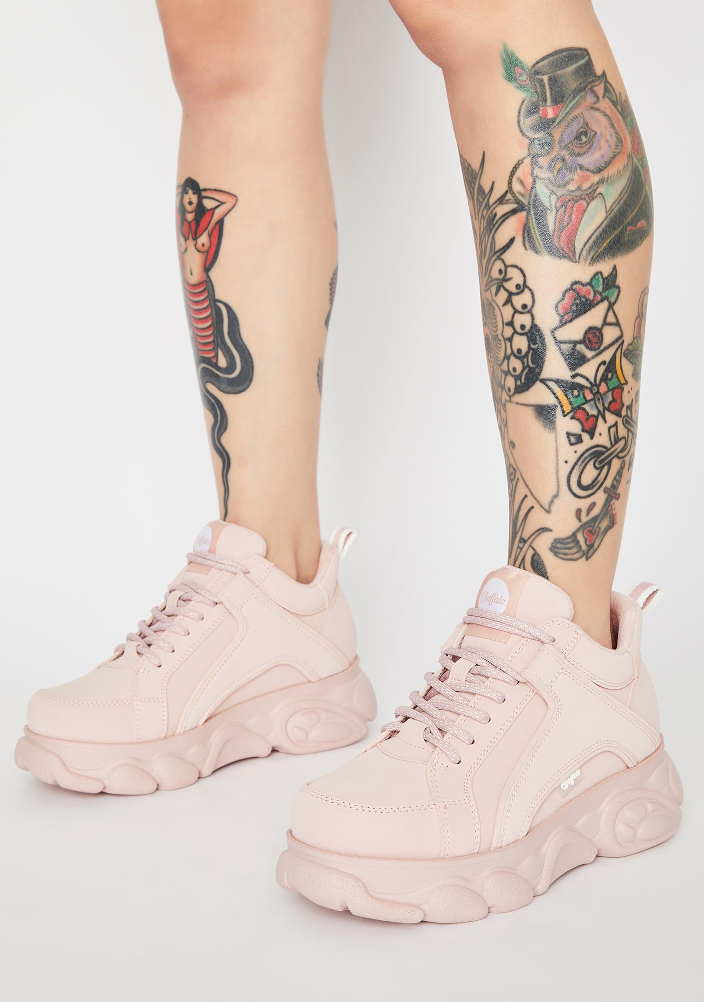 Light Pink Corin Platform Sneakers 