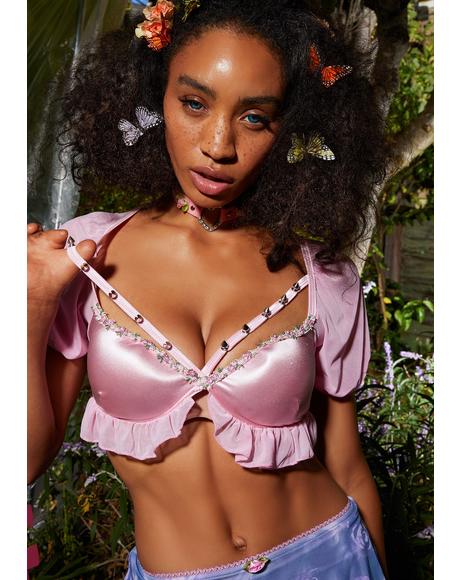 Feeling Thorny Bra Top