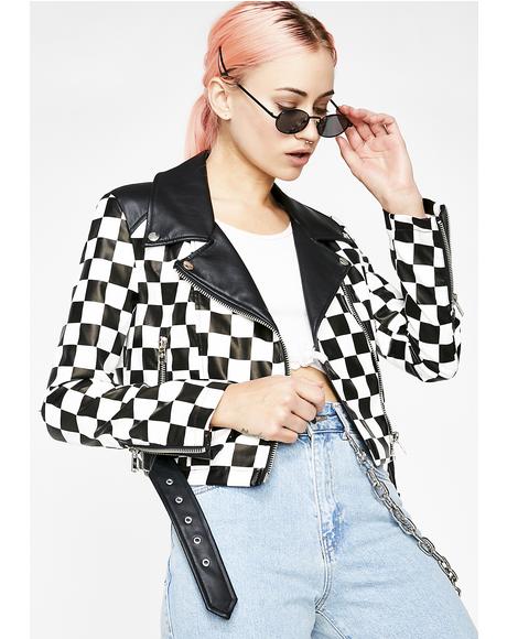 See Ya Checkin Moto Jacket