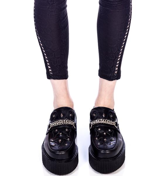 Demonia Chained Creepers Dolls Kill