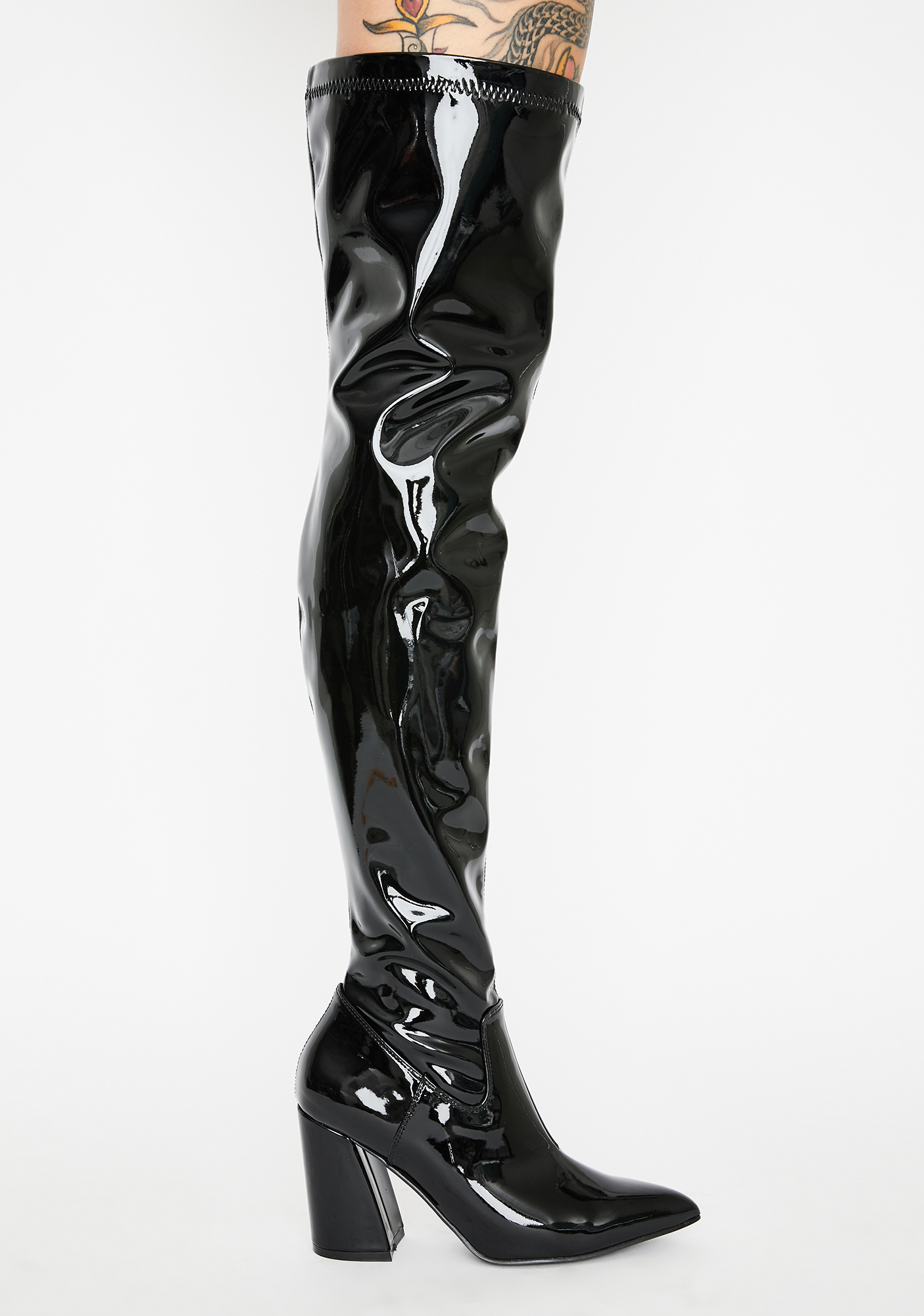 current mood thigh high boots