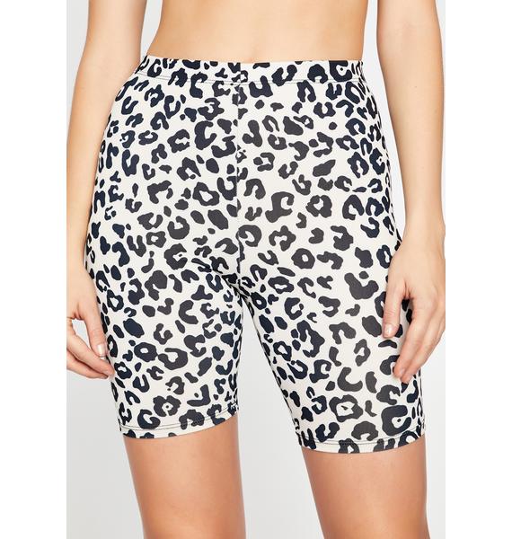 Leopard High Waisted Biker Shorts Target Leopard Biker Shorts