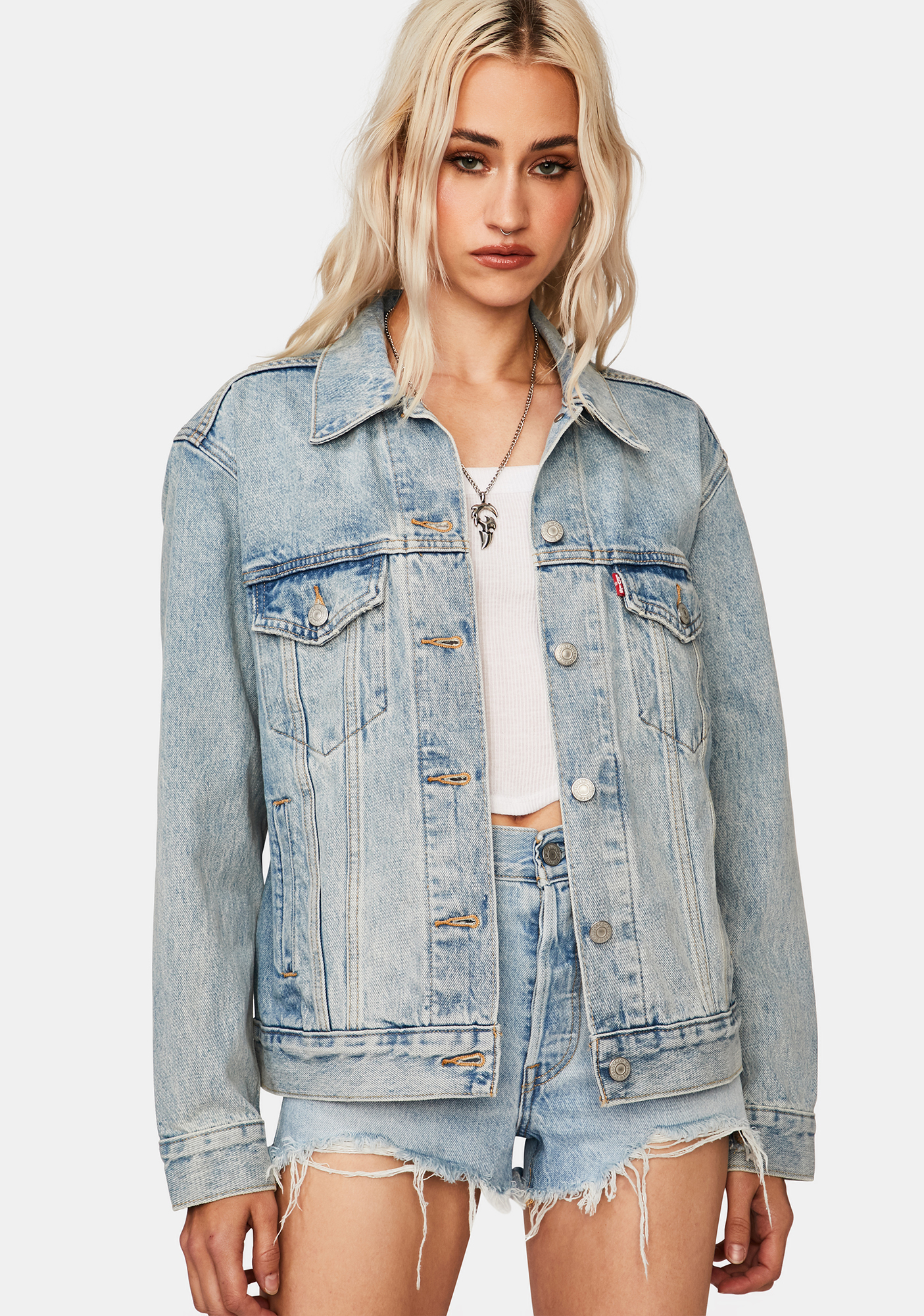 Levis For Real Ex-Boyfriend Trucker Jacket | Dolls Kill