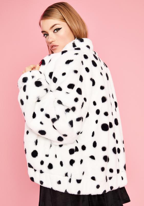 plus size dalmatian coat