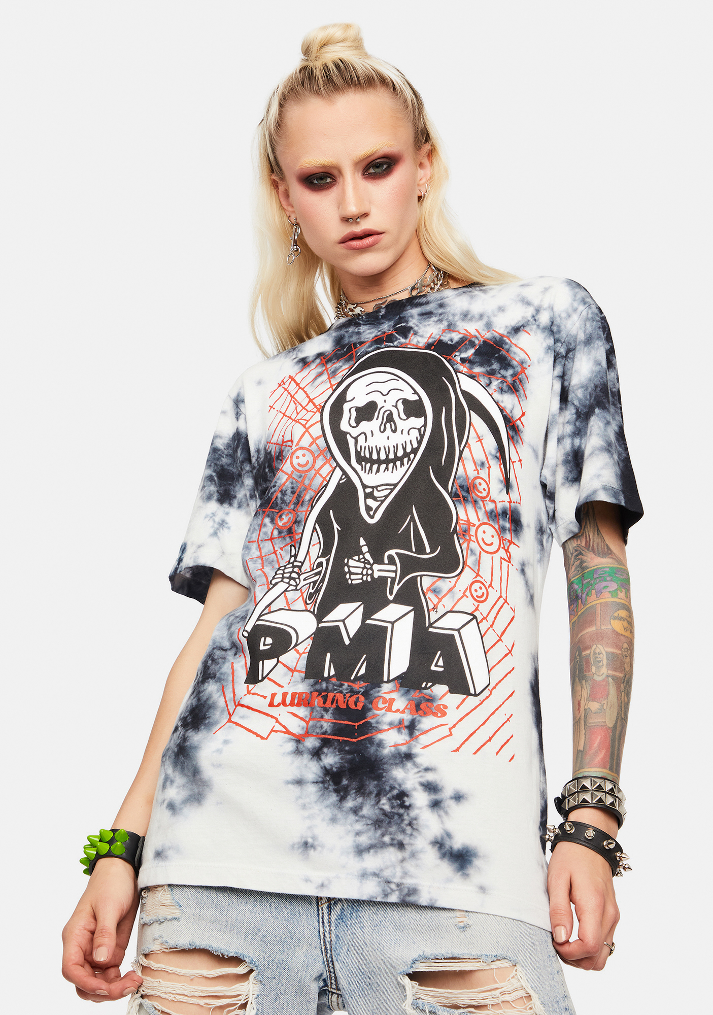 Lurking Class PMA Tie Dye Graphic Tee | Dolls Kill