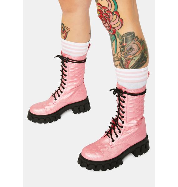 combat crocs boots