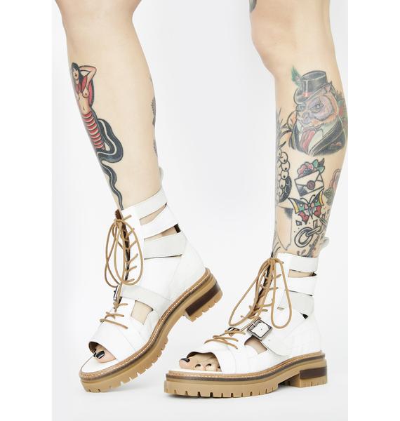 white people sandals