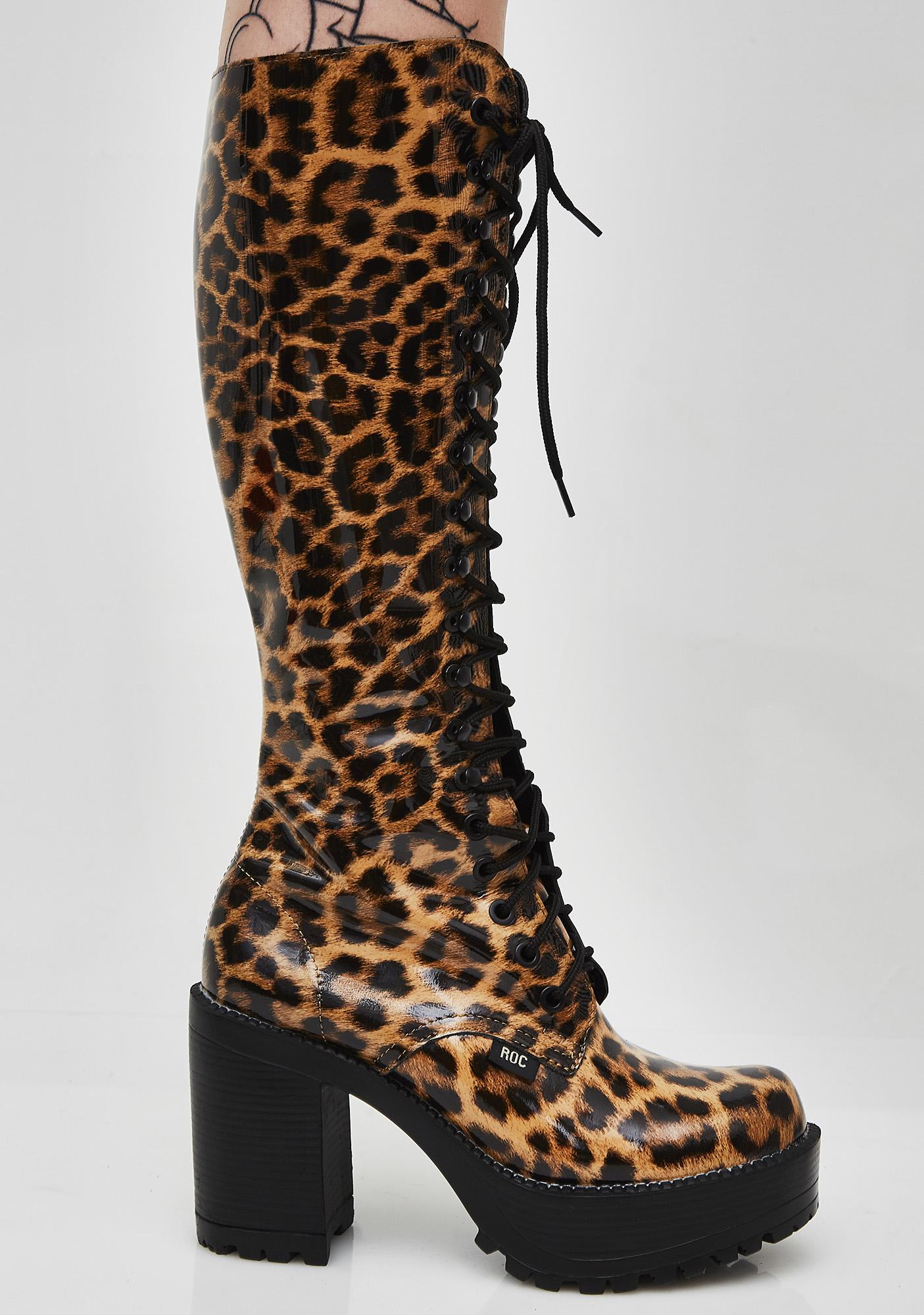 leopard boots australia