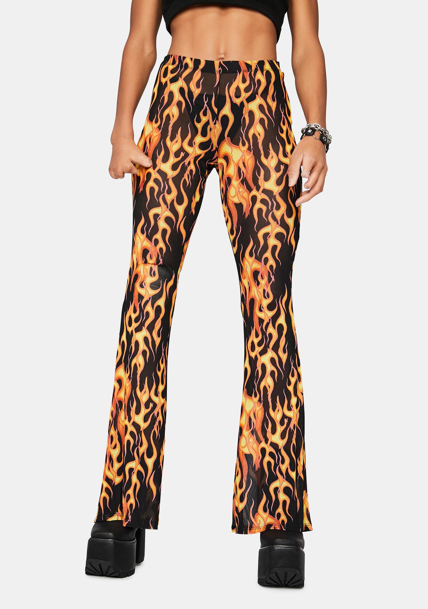 hot flare pants