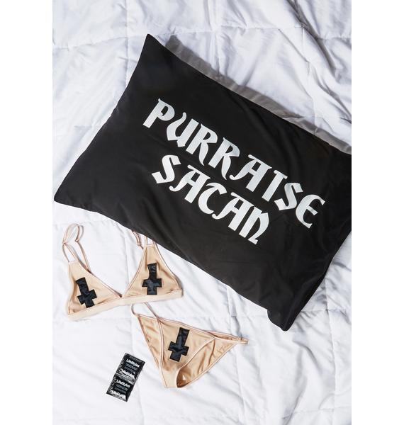 Killstar Purraise Satan Pillow Cases Dolls Kill