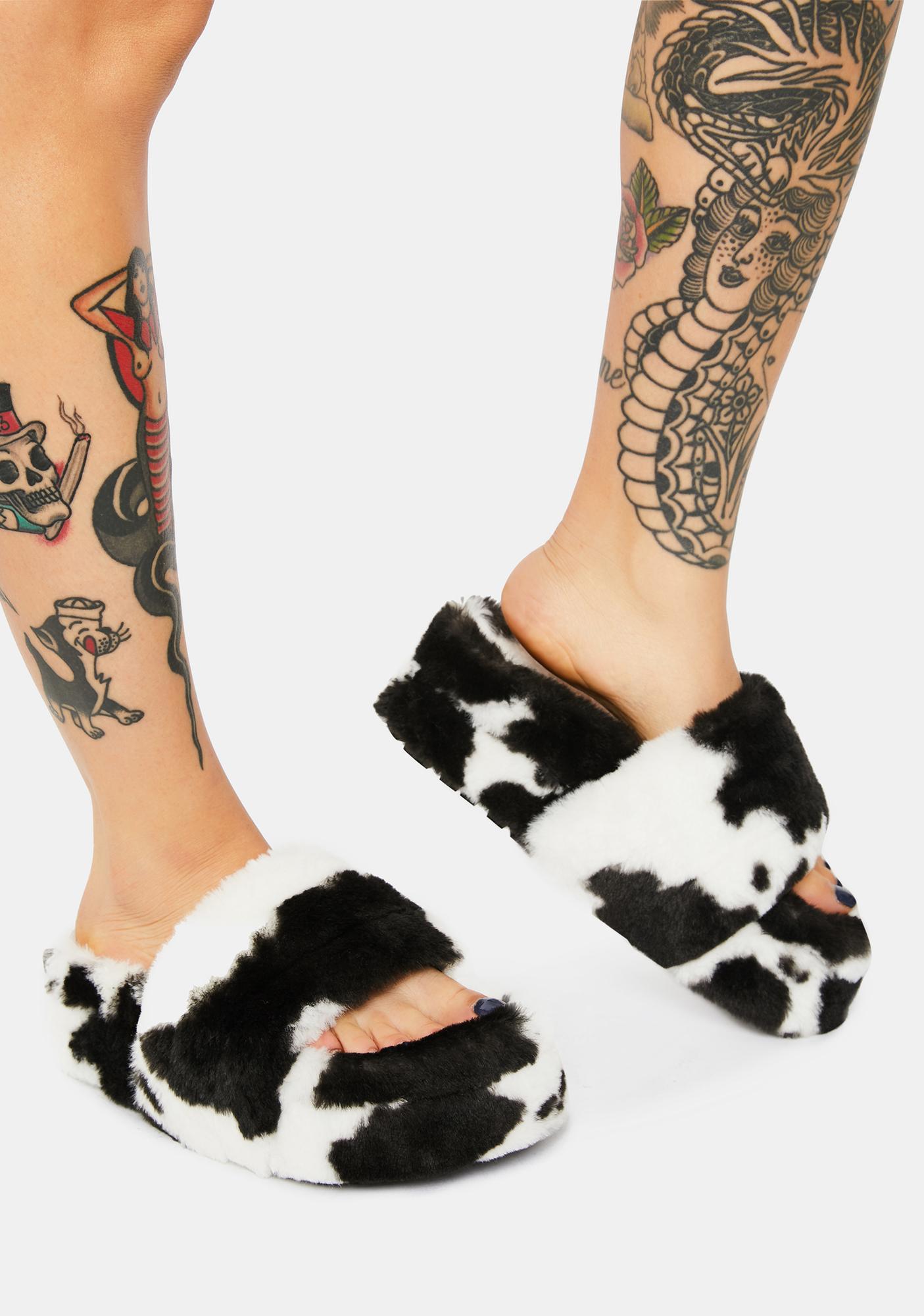 cow sandals