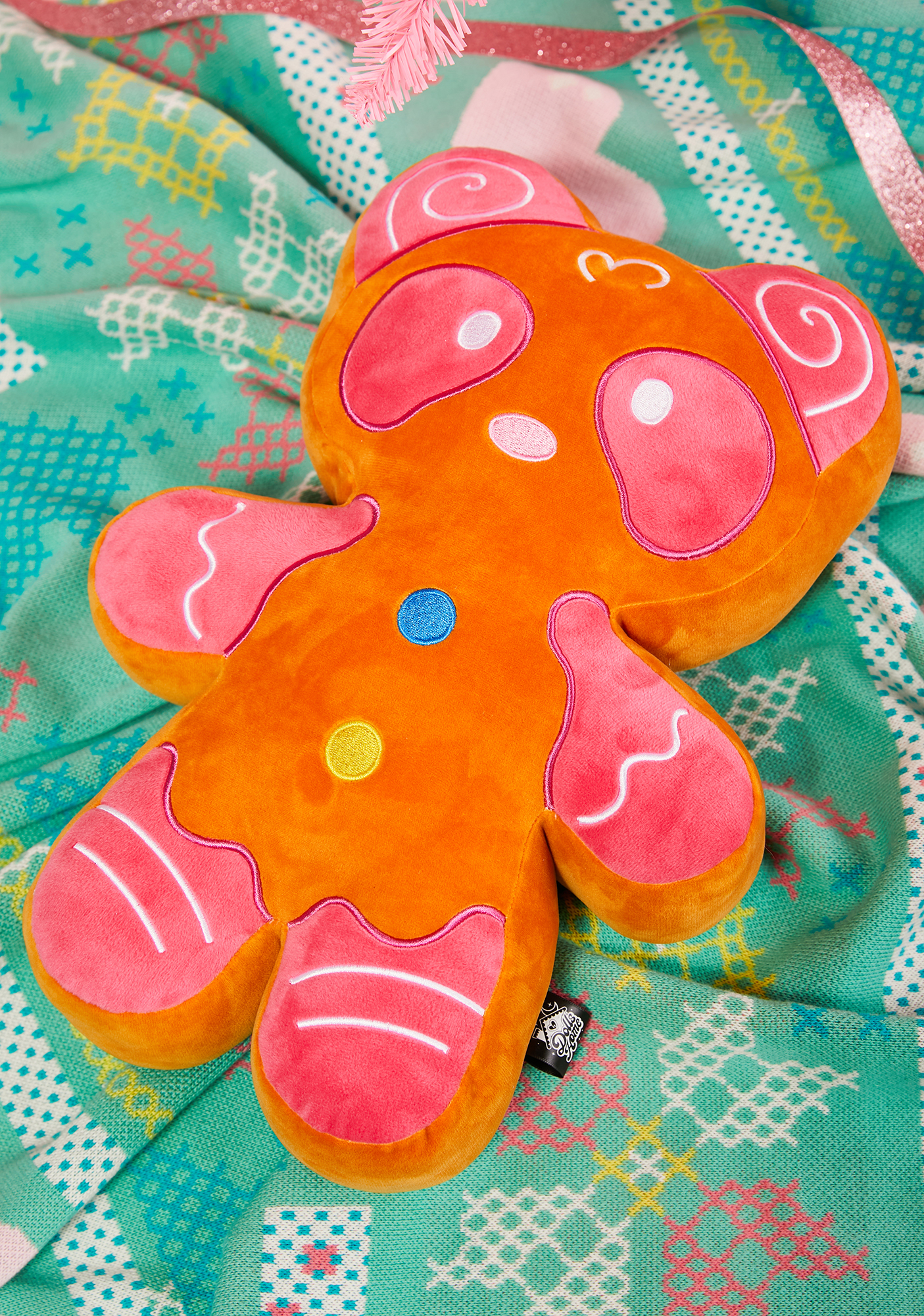 Dolls Home Plush Flat Gingerbread Panda Brown Dolls Kill