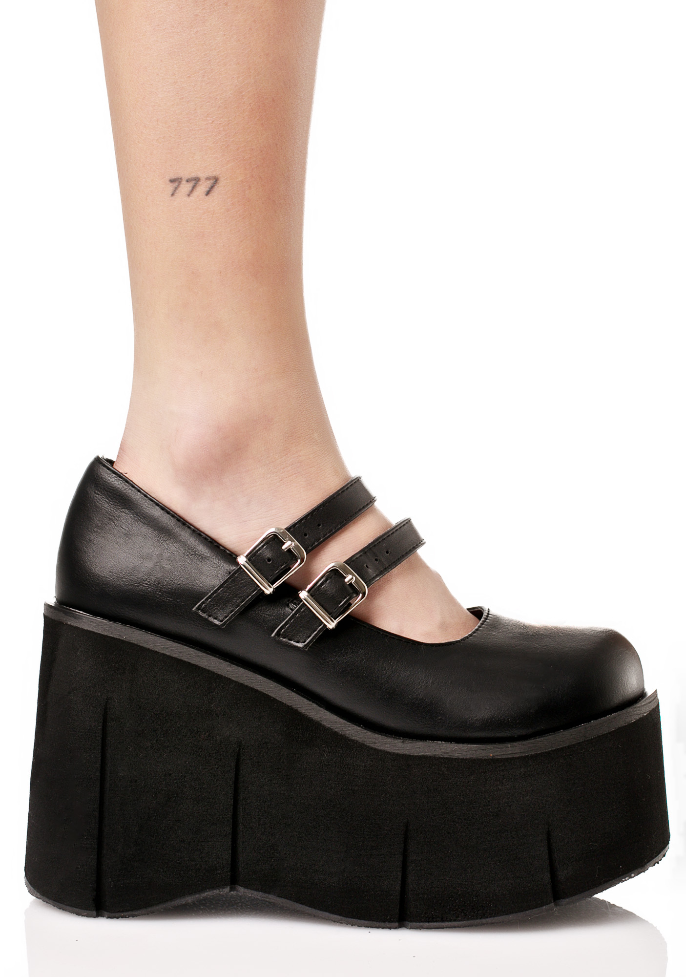 platform mary janes demonia
