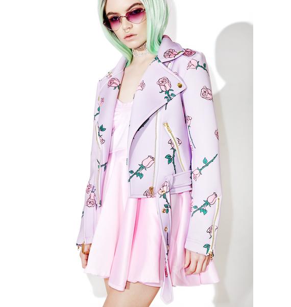 Sugarpills Roses Moto Jacket