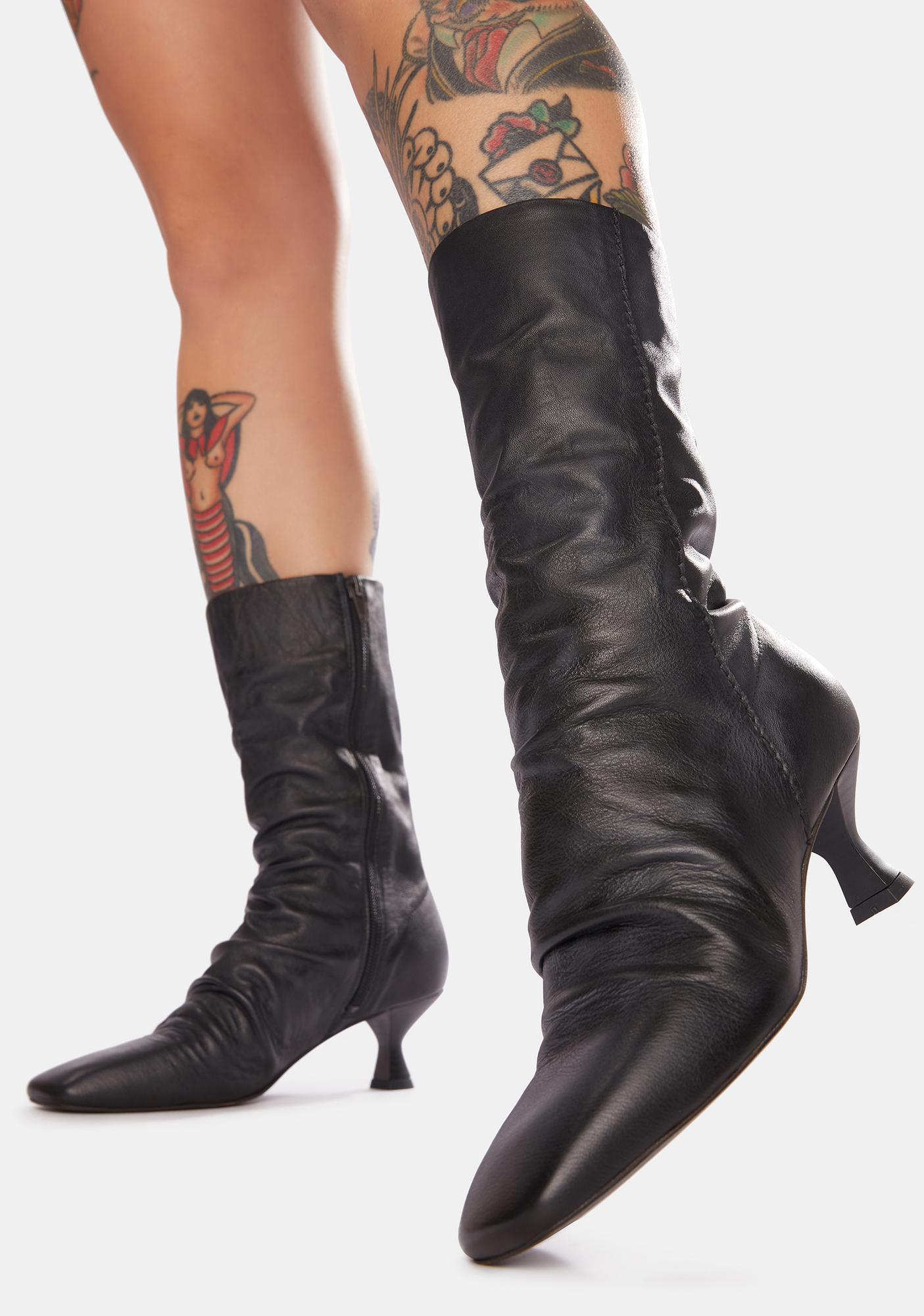 marcella flex leather ankle boot