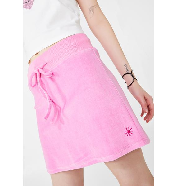 Delias By Dolls Kill Bratty Behavior Velour Skirt Dolls Kill 6697