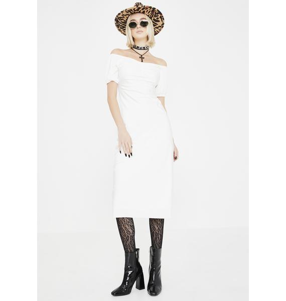 jagger and stone liv mini dress white