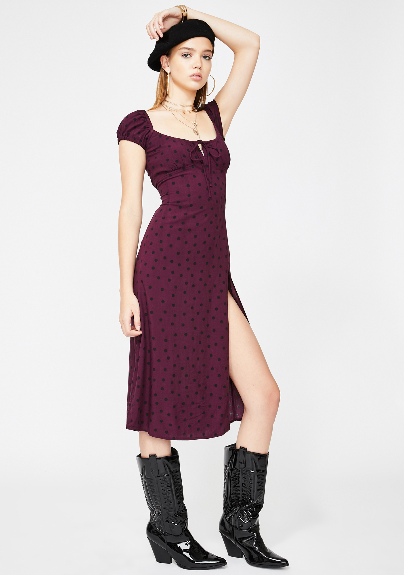 motel milla midi dress