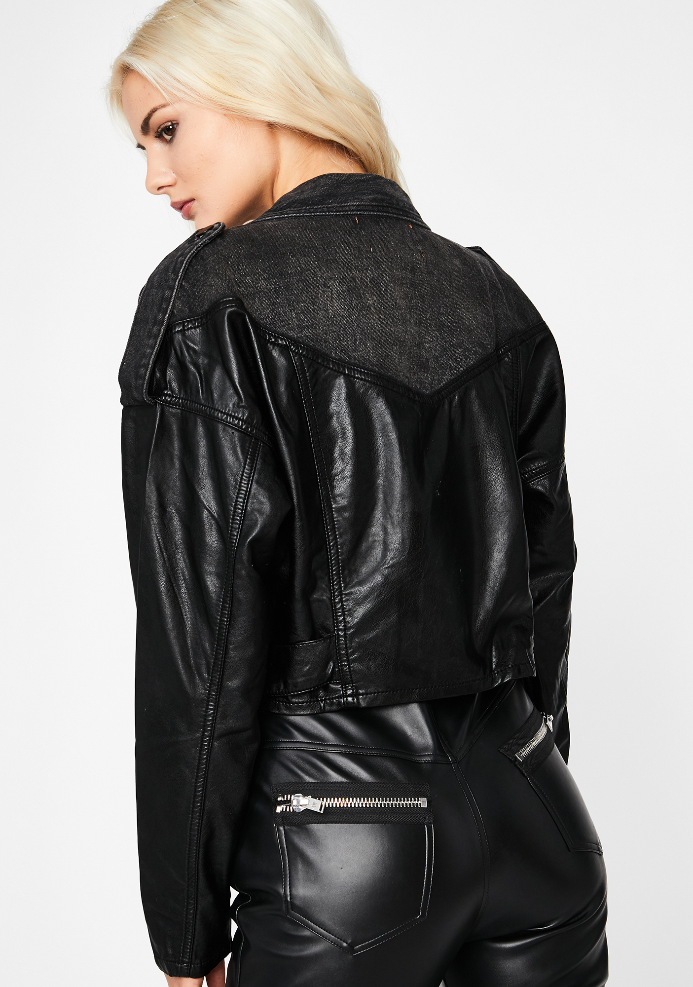 pleather jacket canada