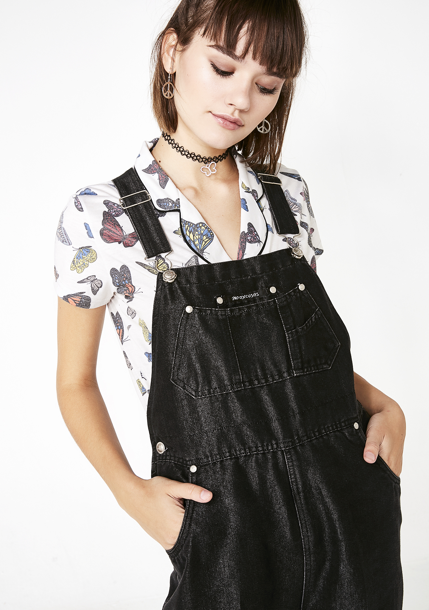 90s denim overalls